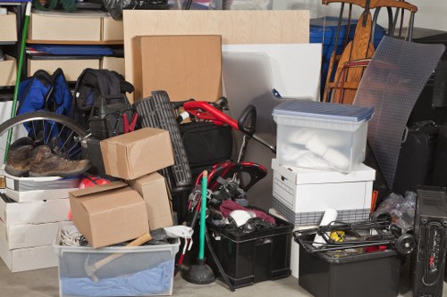 Safe disposal of electronic equipment by Tring office clearance service.